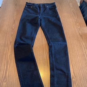 Nudie Jeans Hai khai 27:34 washed black